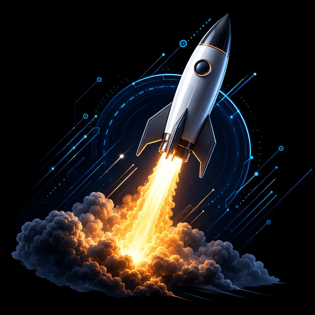 Rocket Illustration